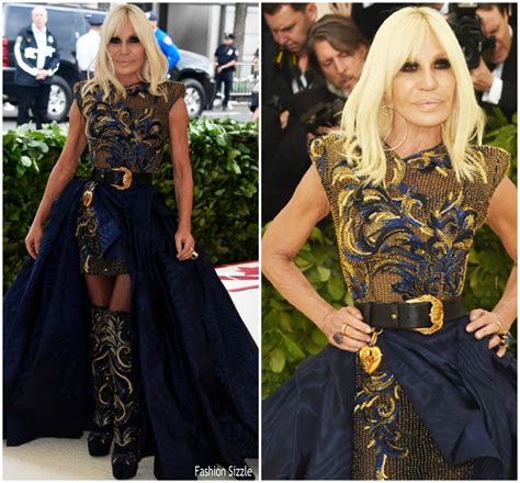 met gala 2018 donatella versace|donatella versace foto.